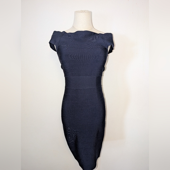 Marciano Dresses & Skirts - Y2K Navy Bandage Dress